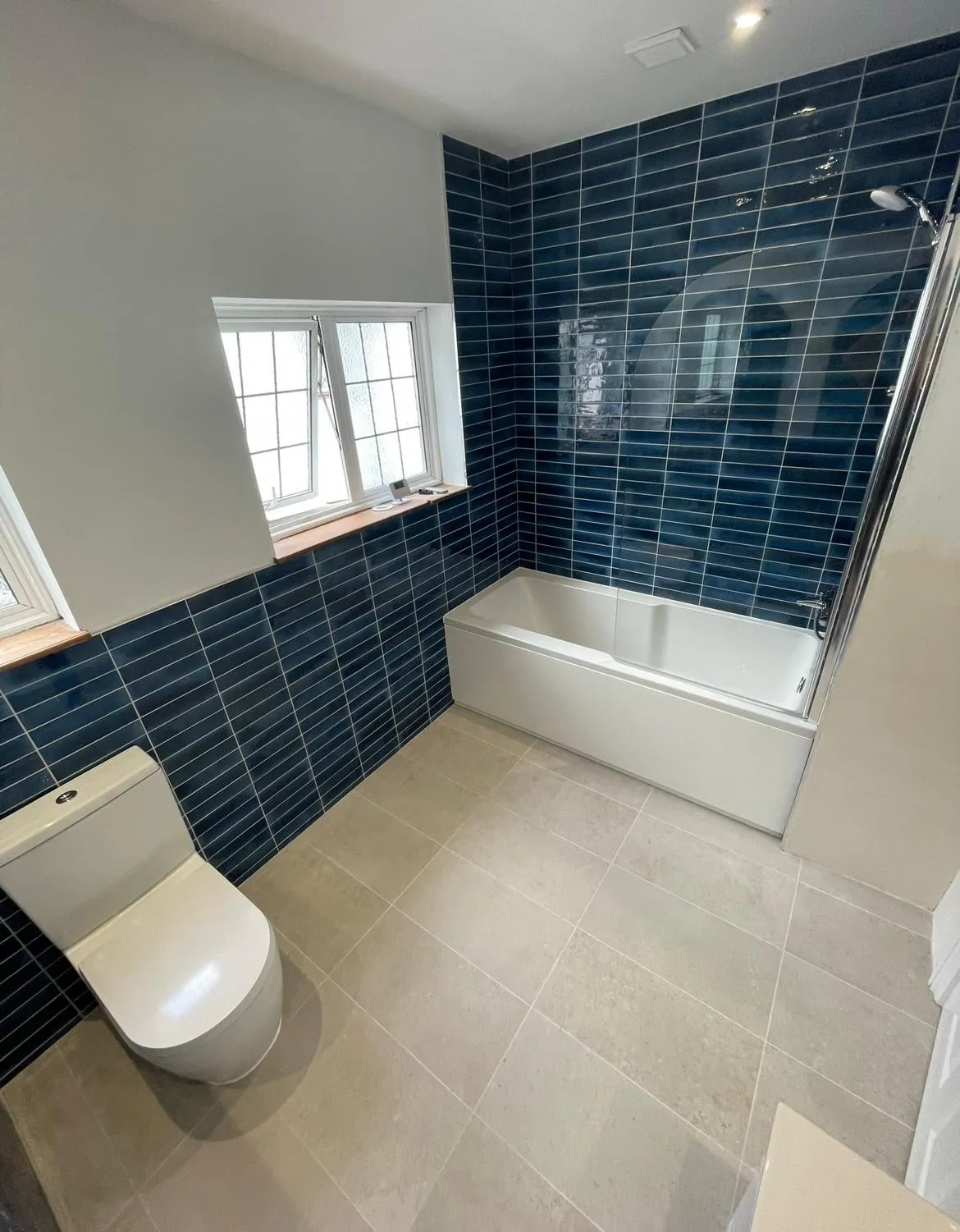 blue bathroom 