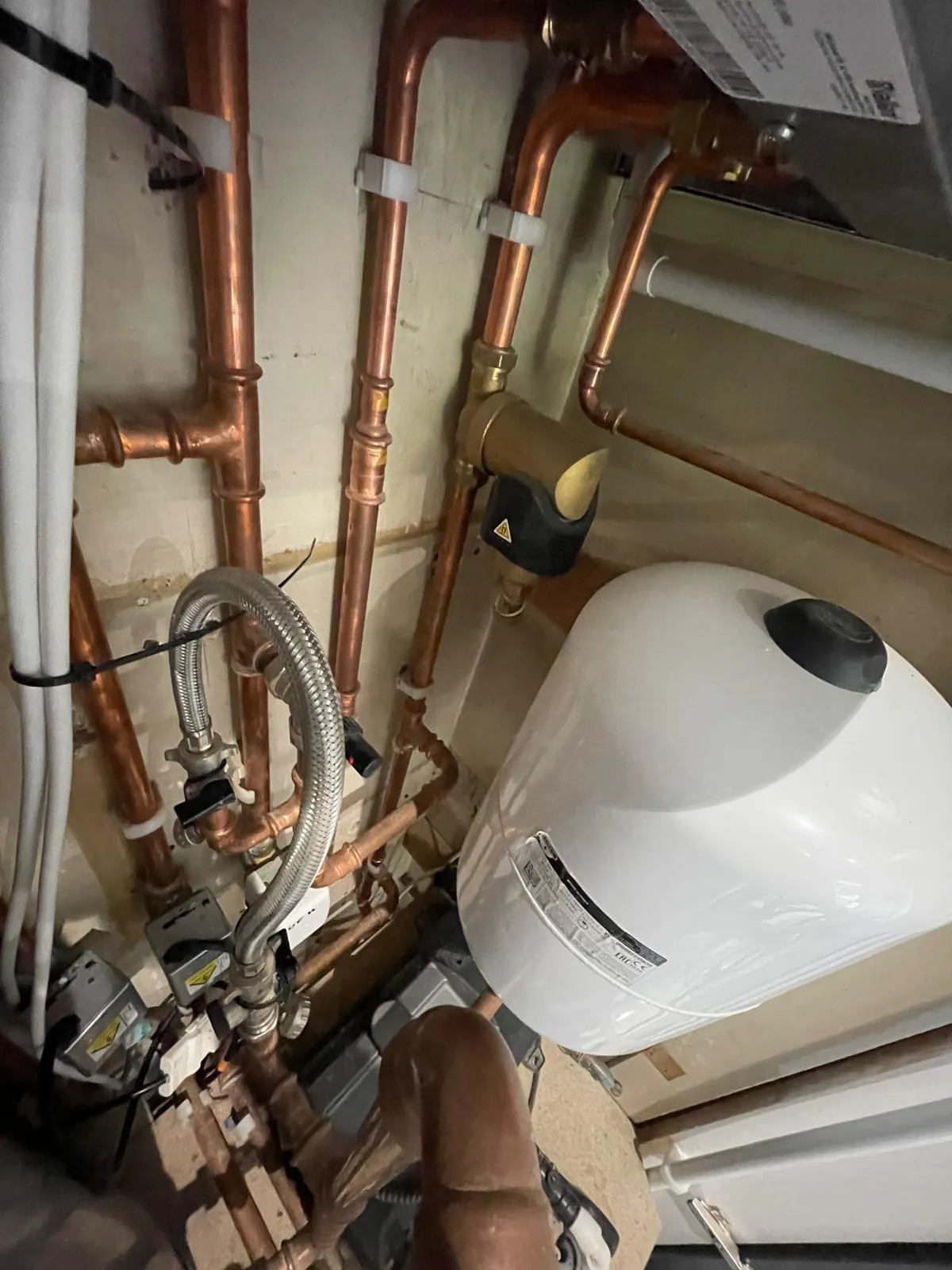 boiler pipes