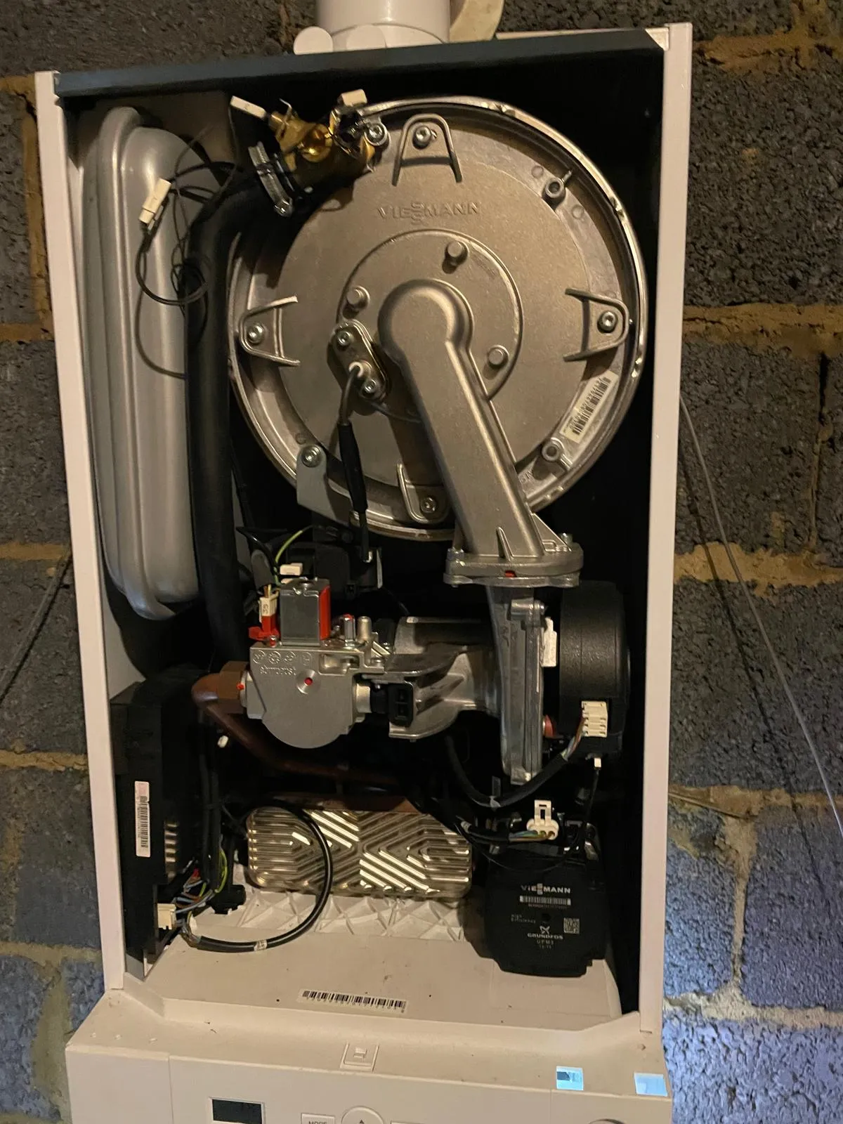 inside a boiler